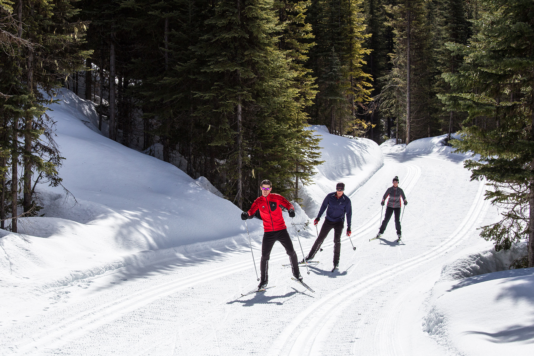 Nordic trails at Sun Peaks Resort BC